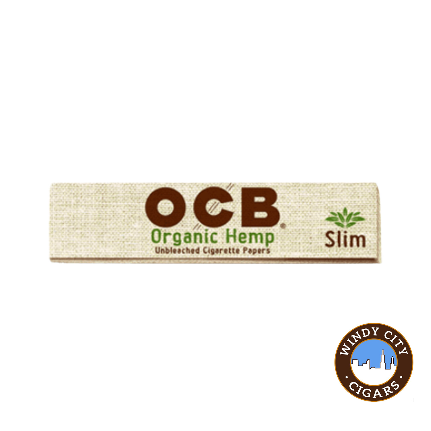 OCB Organic Hemp Slim Rolling Papers - 10 Packs