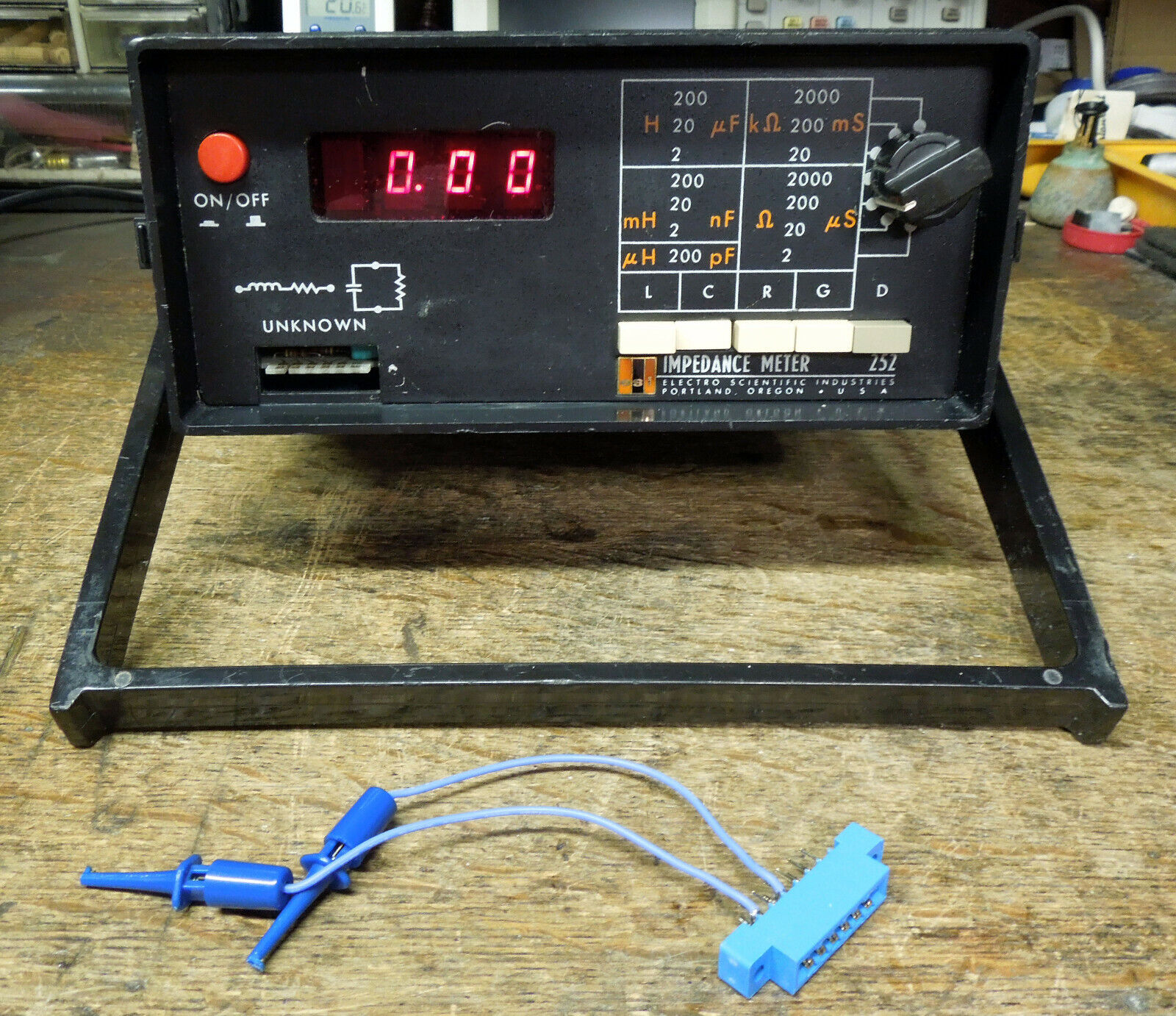 ESI Electro Scientific Industries Impedance Meter 252 LCR