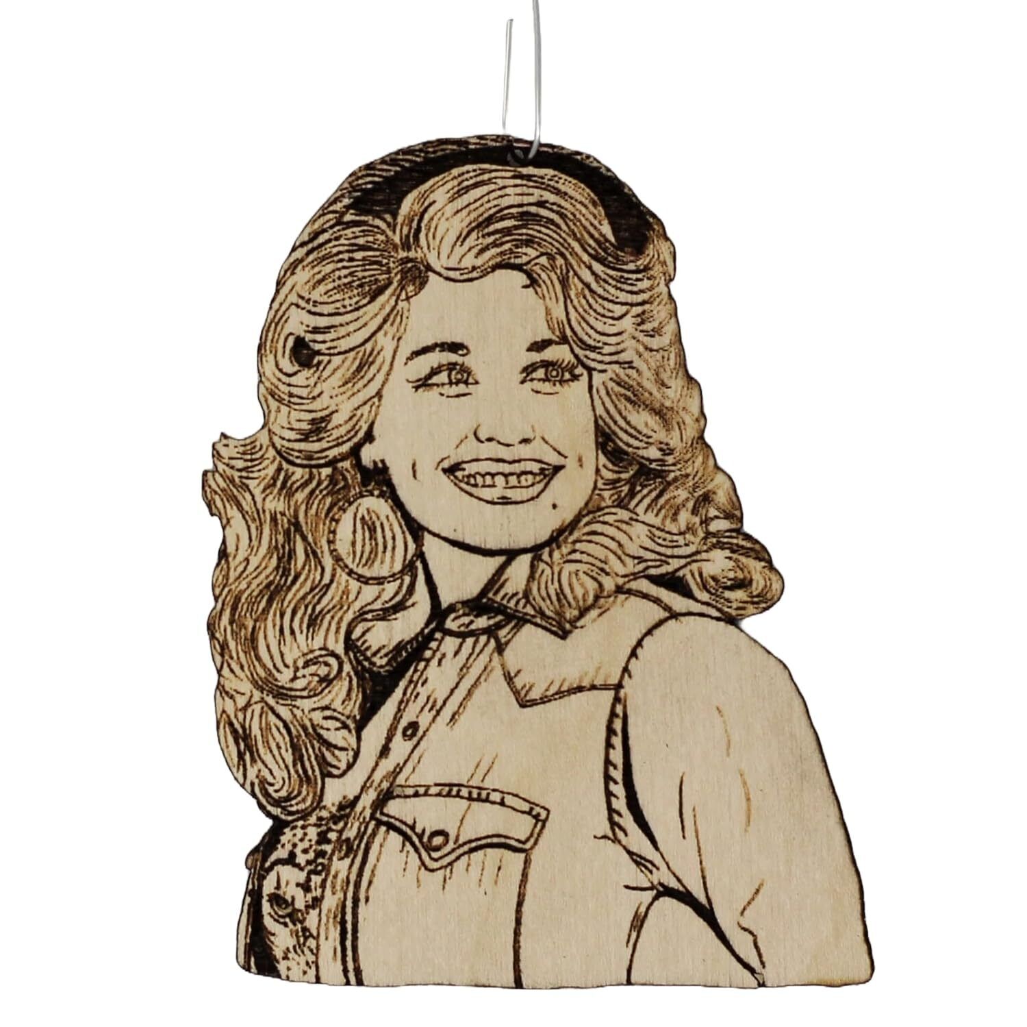 Dolly Wood Christmas Ornament