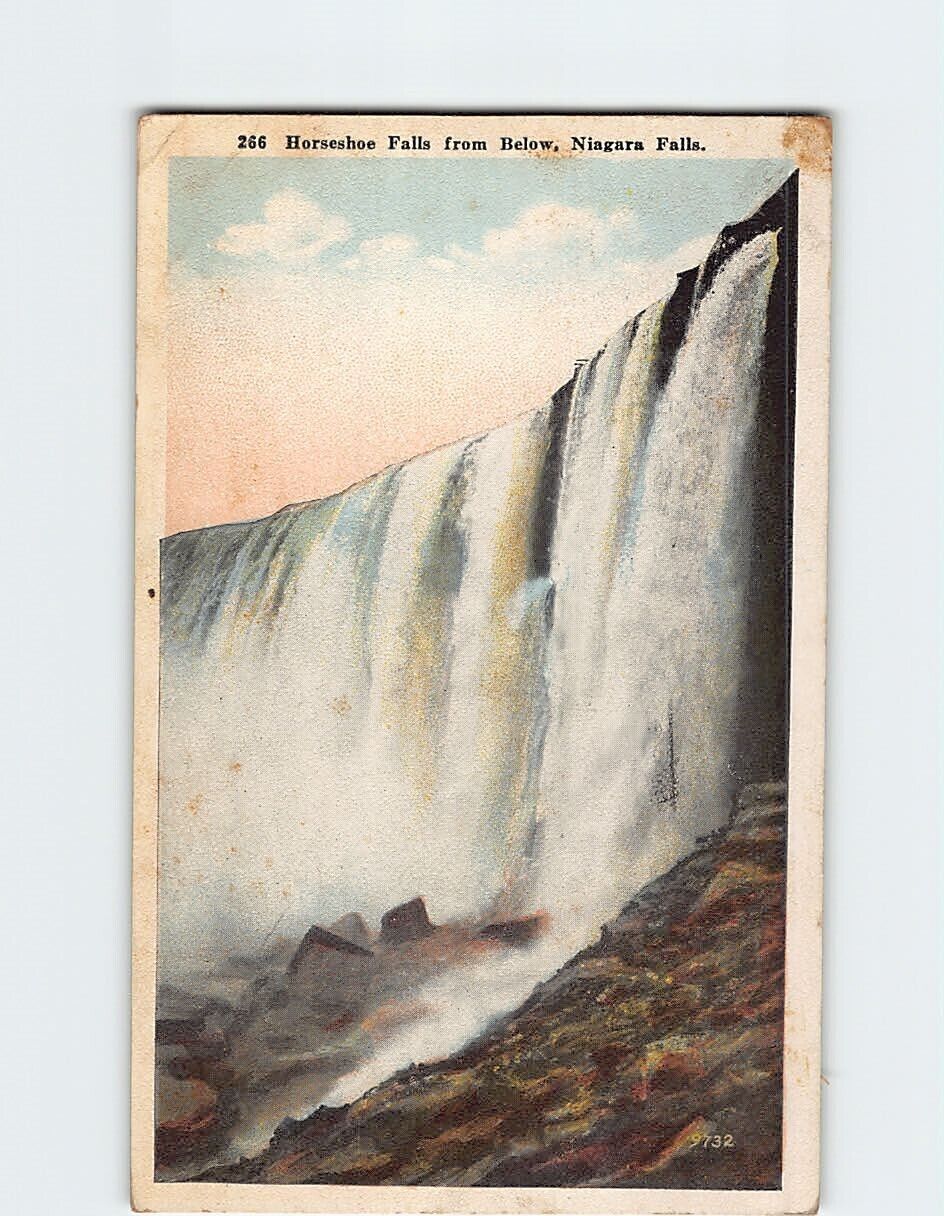 Postcard Horseshoe Falls Niagara Falls Ontario Canada
