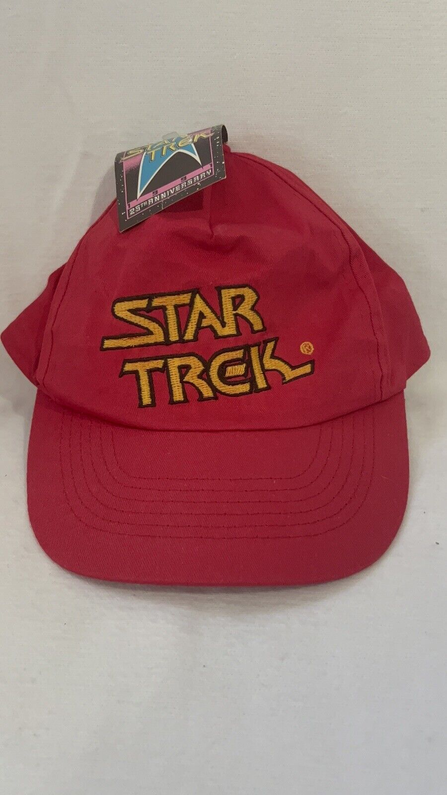 NWT Vintage 1991 \'Star Trek\' snapback Cap Rare 25th Anniversary