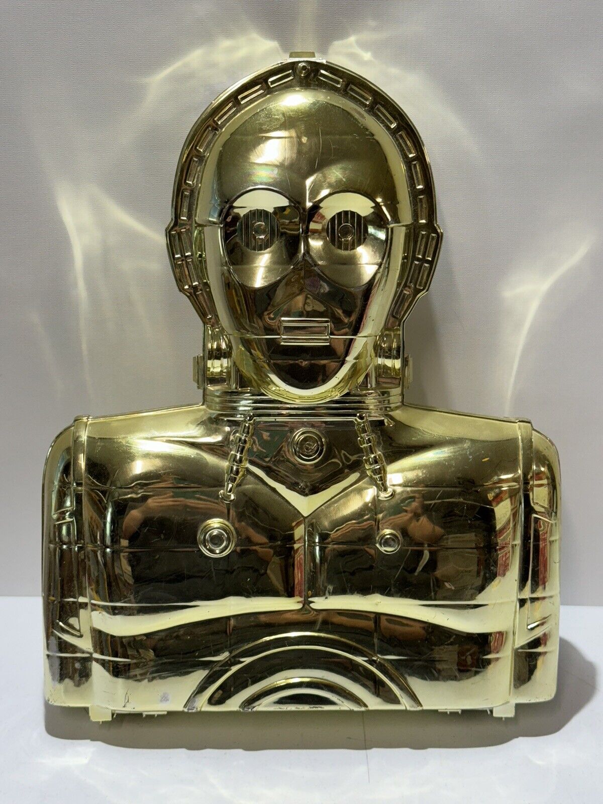 Star Wars Vintage C-3PO Gold Action Figure Storage Case 1983 ROTJ - Kenner