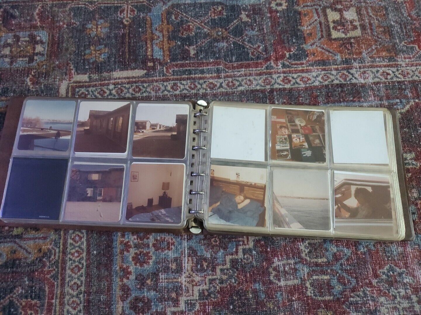 Vintage Polaroid Photo Lot Album  70\'s 80\'s Pics Estate Find 