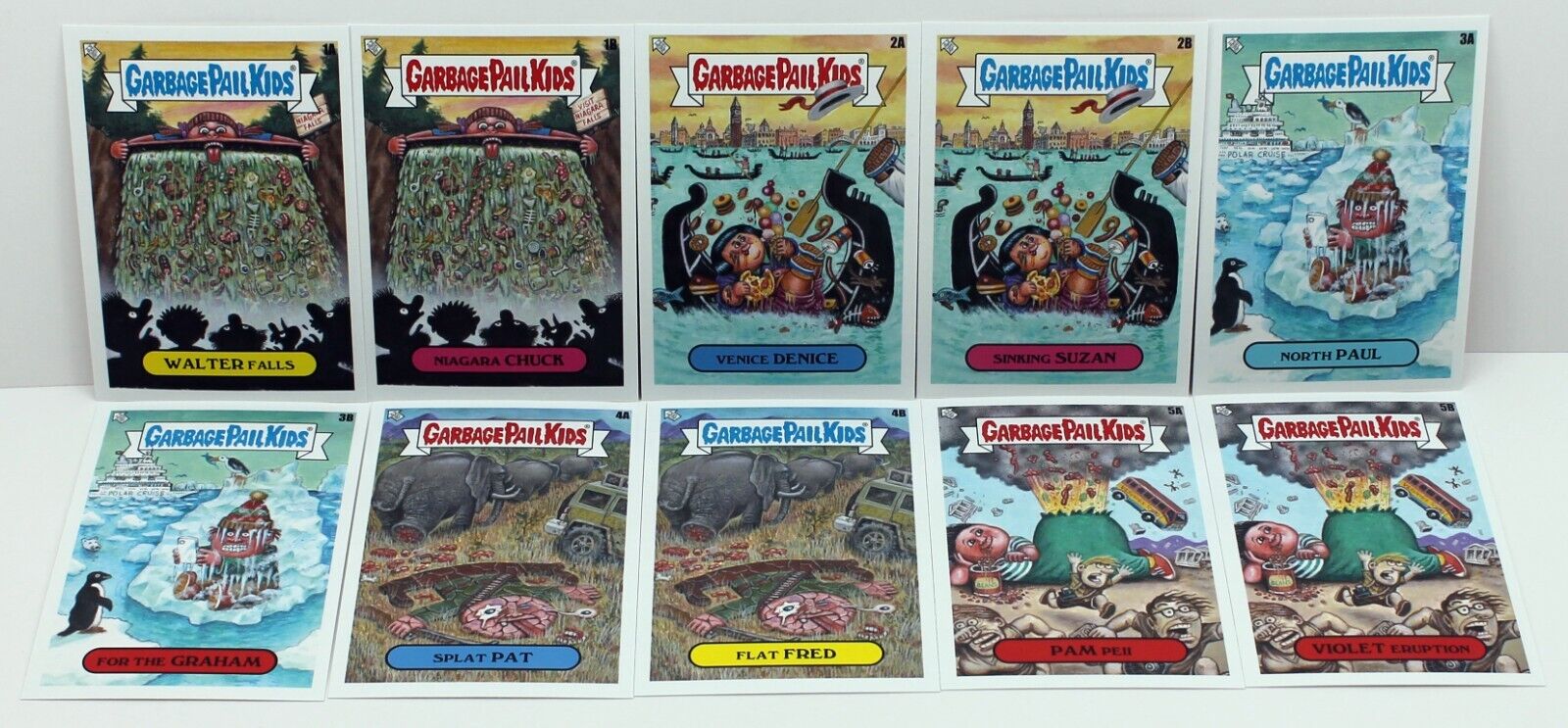 2023 Garbage Pail Kids - GPK Goes On Vacation Famous Landmarks by Tom Bunk Card