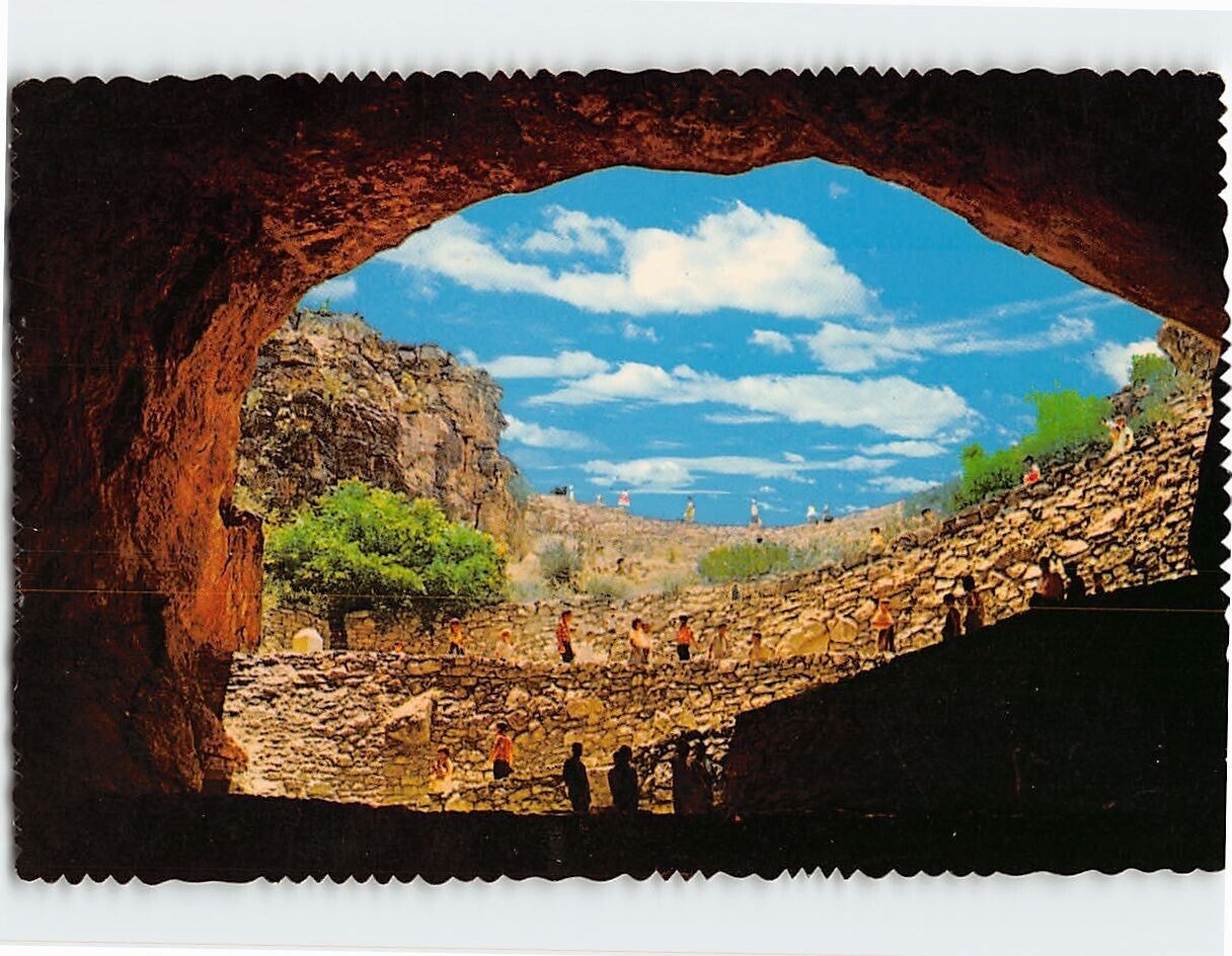 Postcard Looking Out From The Natural Entrance, Carlsbad Caverns Nat\'l Park, NM
