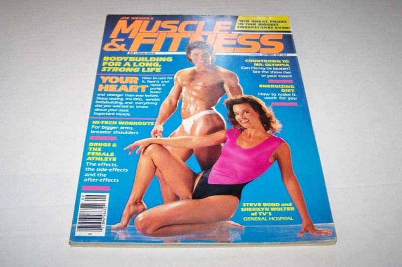 SEPT 1985 MUSCLE & FITNESS body building magazine
