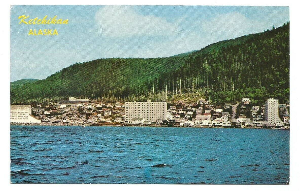 Ketchikan Alaska AK Postcard Vintage View