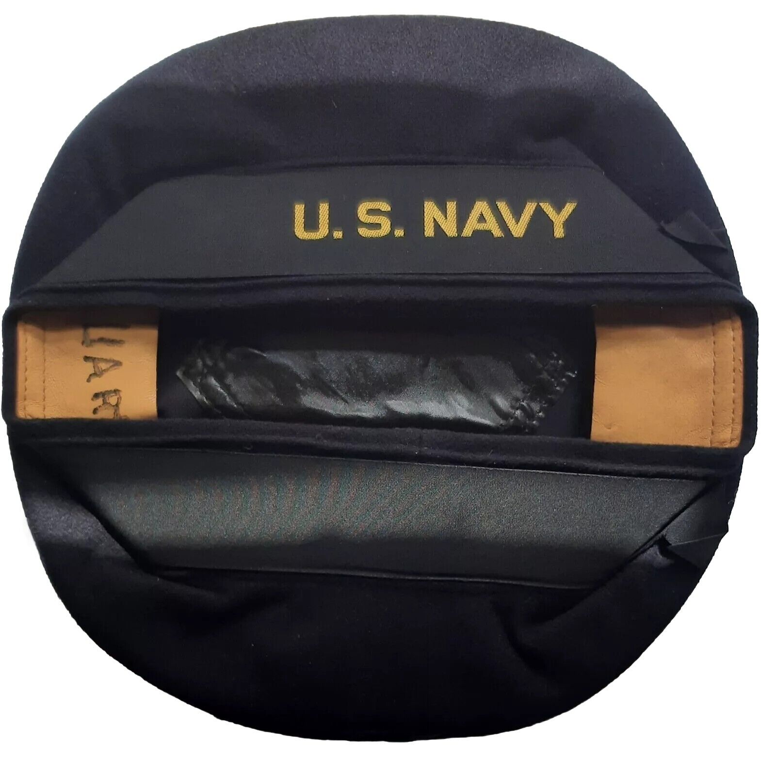 Authentic  WWII 1939-1945 US Navy Donald Duck Wool Sailor Baret Flat Hat