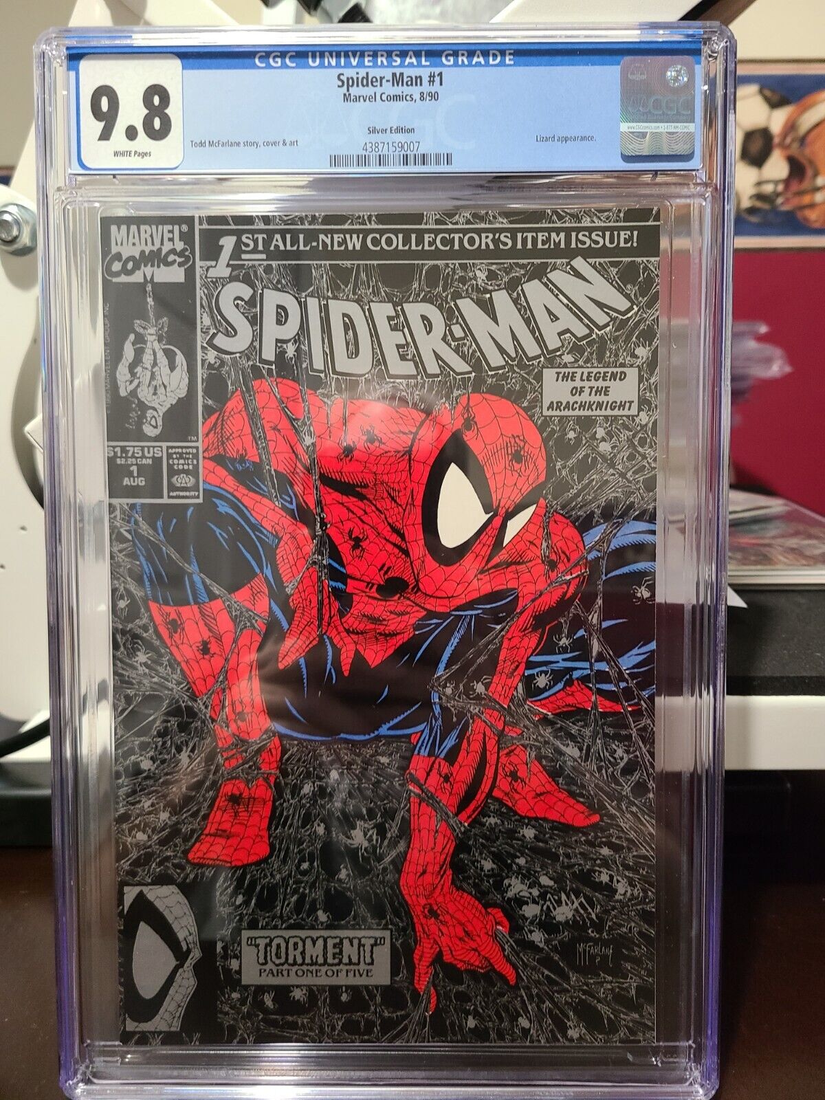 Spider-Man 1 CGC 9.8 Silver Edition