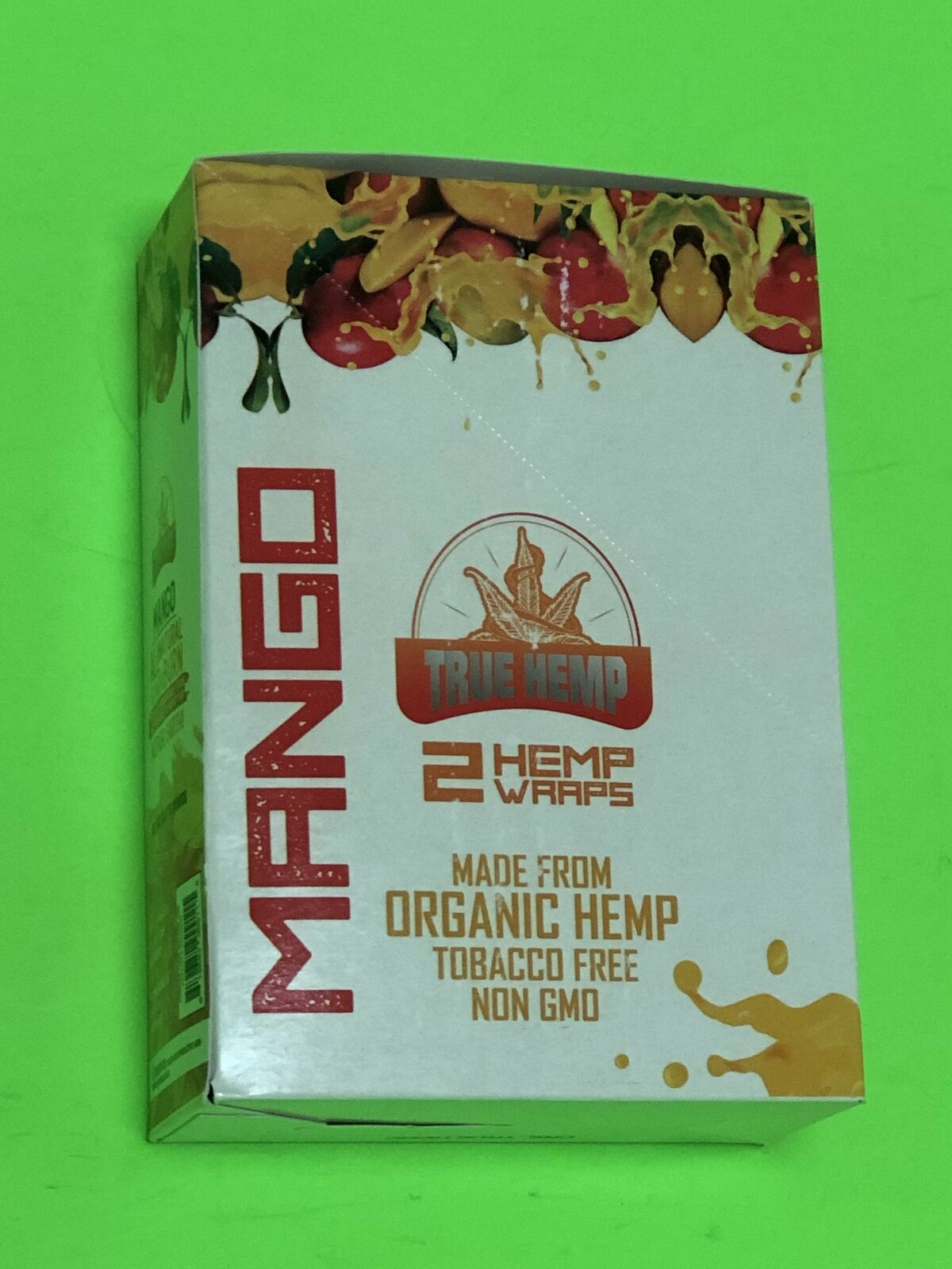 FREE GIFTS🎁True Hemp🍁Mango🥭50 High Quality Organic Rolling Papers 25 packs📦