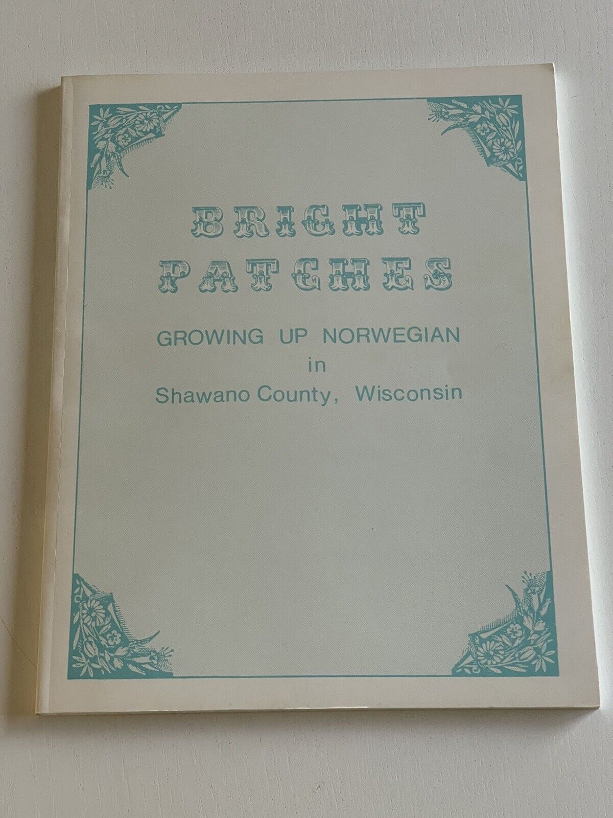 Rare - Bright Patches Growing Up Norwegian In Shawano County, Wisconsin 1991 PB