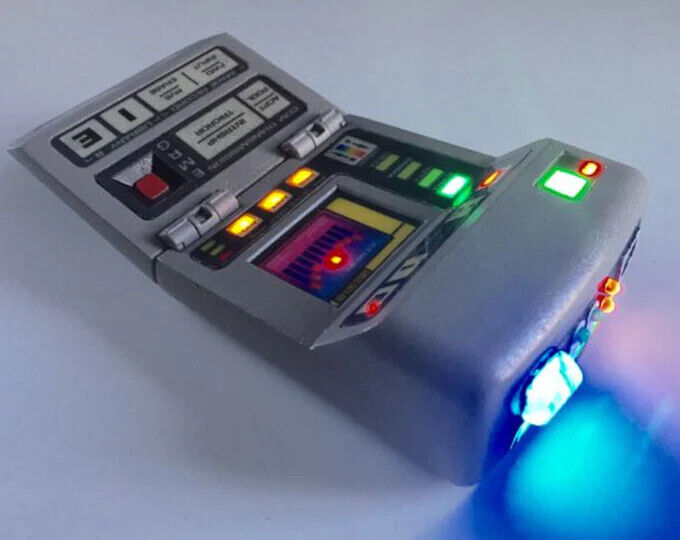 Star Trek TNG Playmates Science Tricorder Upgrade Electronics Kit - No Soldering