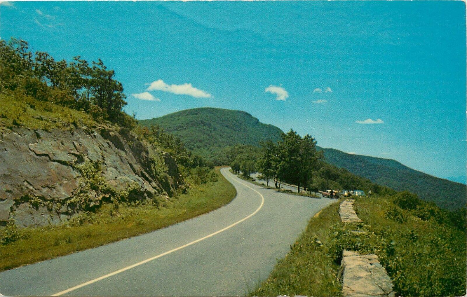 Shenandoah National Park Virginia VA Stony Man Mountain Drive Postcard