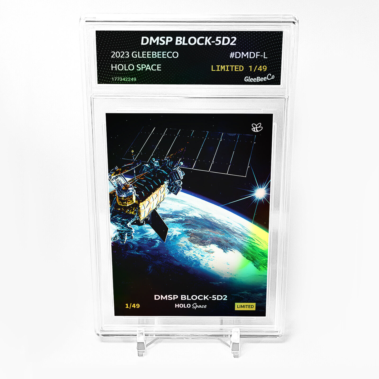 DMSP BLOCK-5D2 Card 2023 GleeBeeCo Holo Space #DMDF-L /49 VERY SPECIAL
