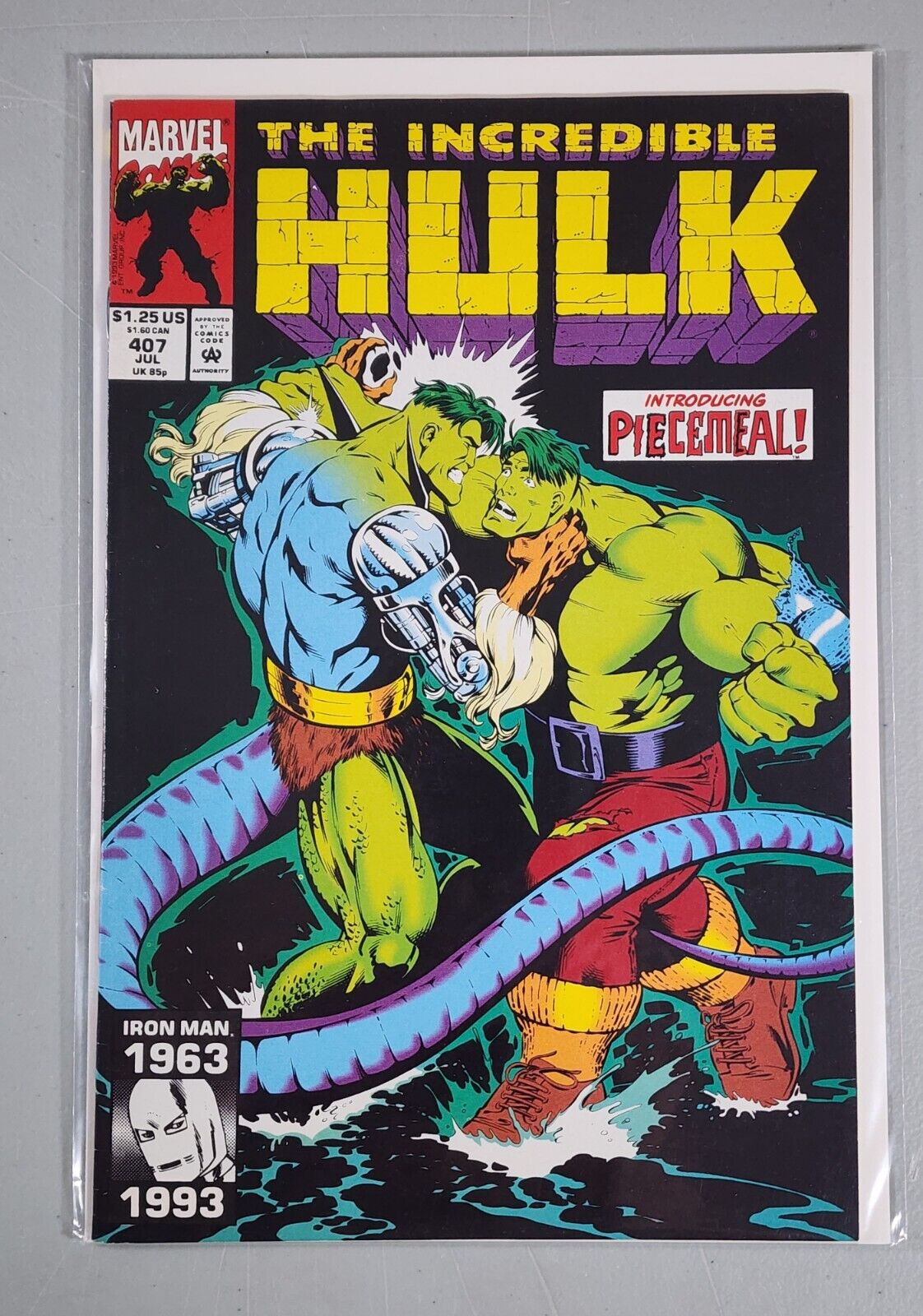 Incredible Hulk #407 VF/NM Direct Marvel Comics 1993 $5 min order