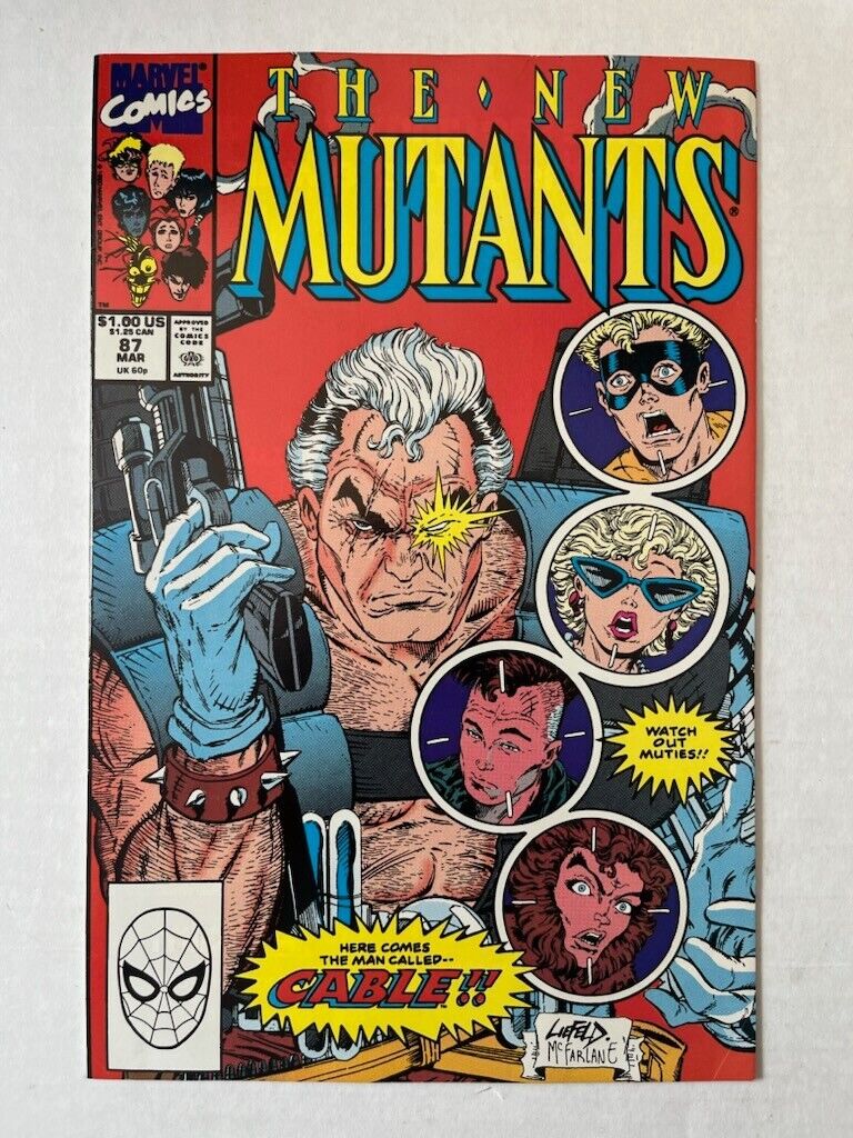 The New Mutants #87 First Appearance of Cable Direct Copy  (1990, Marvel Comics)