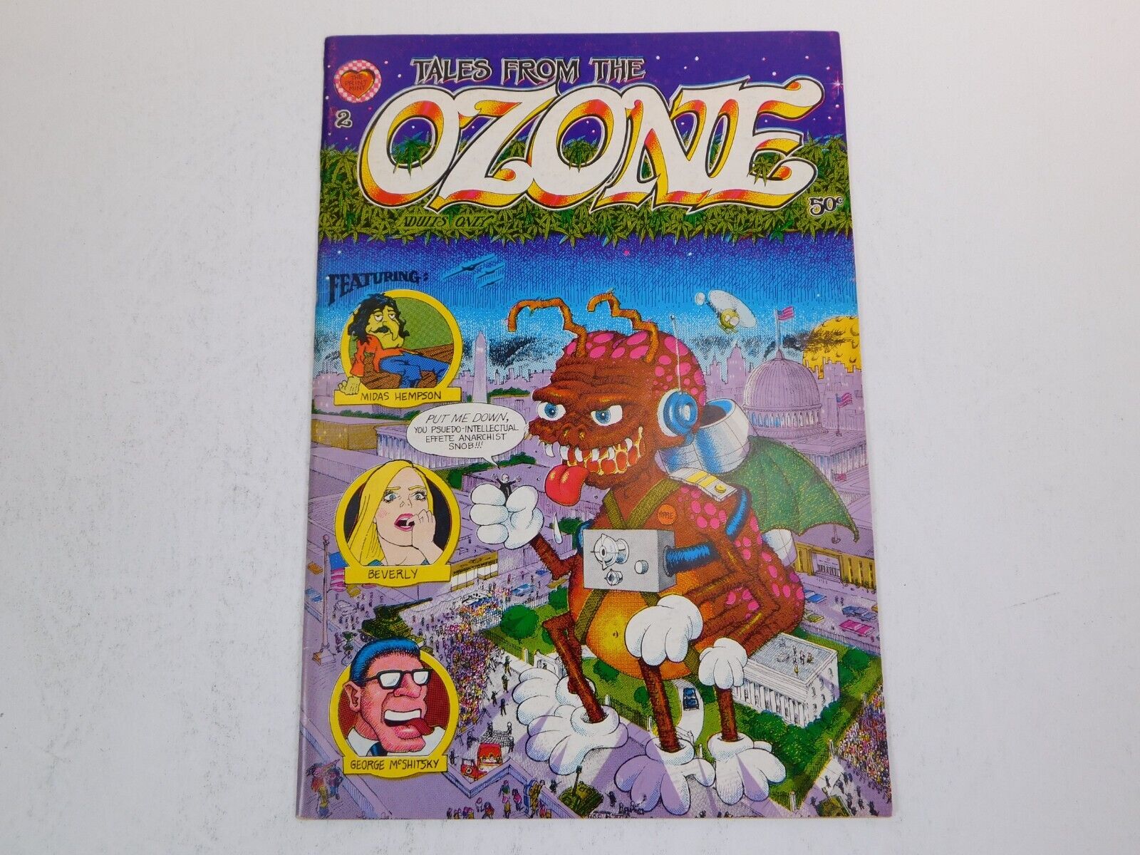 Tales from the Ozone #2 Underground Comic - 1970 Dave Sheridan 1st Print Comix