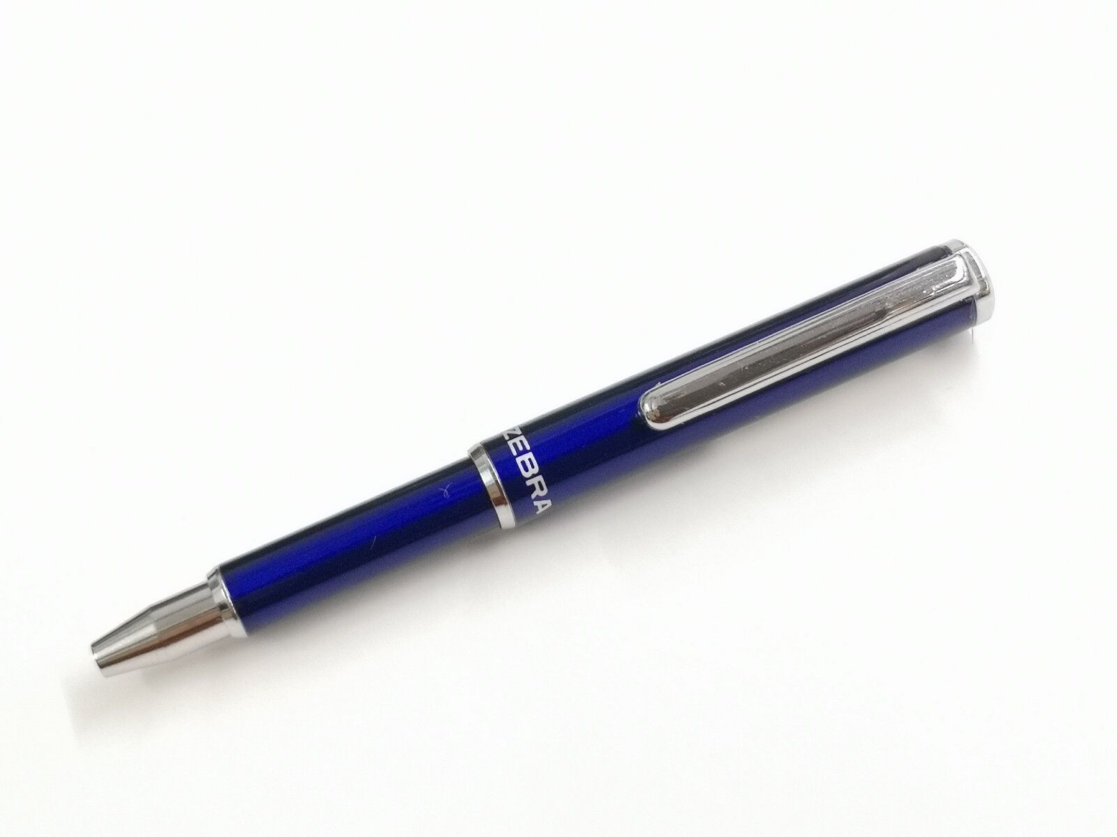 Zebra SL-F1 Mini Refillable Expandable Barrel Ball Point Pen, BLUE