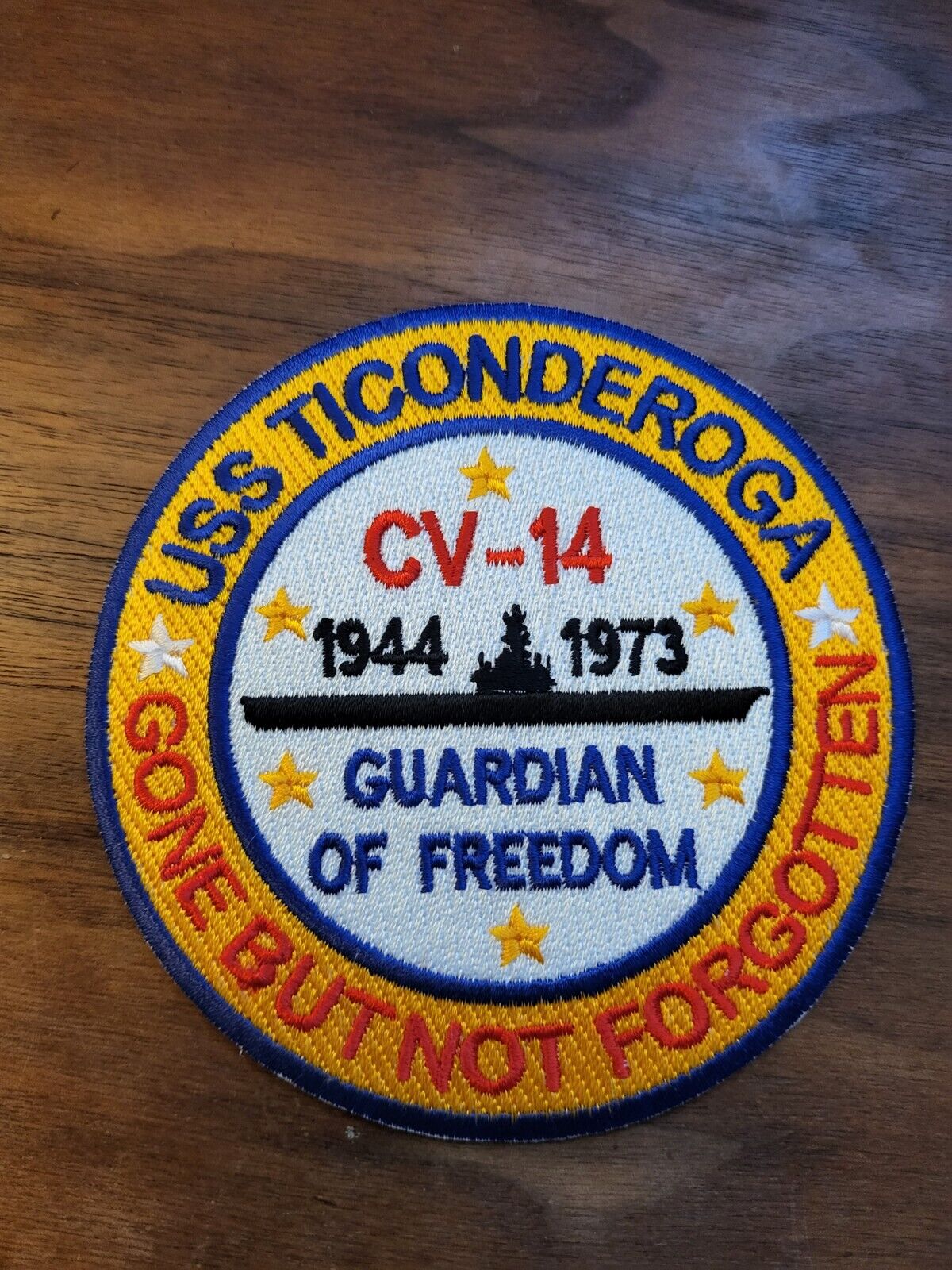 USS TICONDEROGA, CV-14, GUARDIAN OF FREEDOM, GONE BUT NOT FORGOTTEN