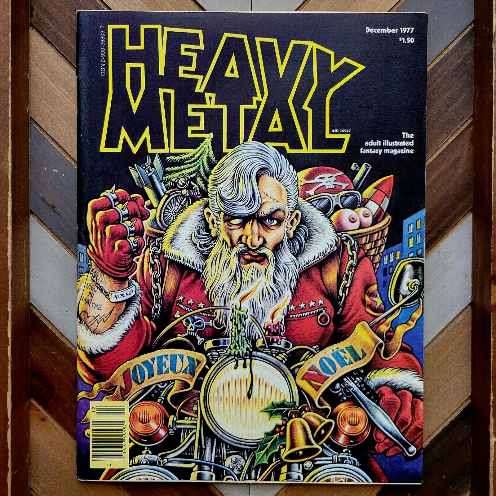 HEAVY METAL VOL. 1 #9 FN/VF (HM 1977) Sharp SOLE Cover MOEBIUS, Corben, CHAYKIN