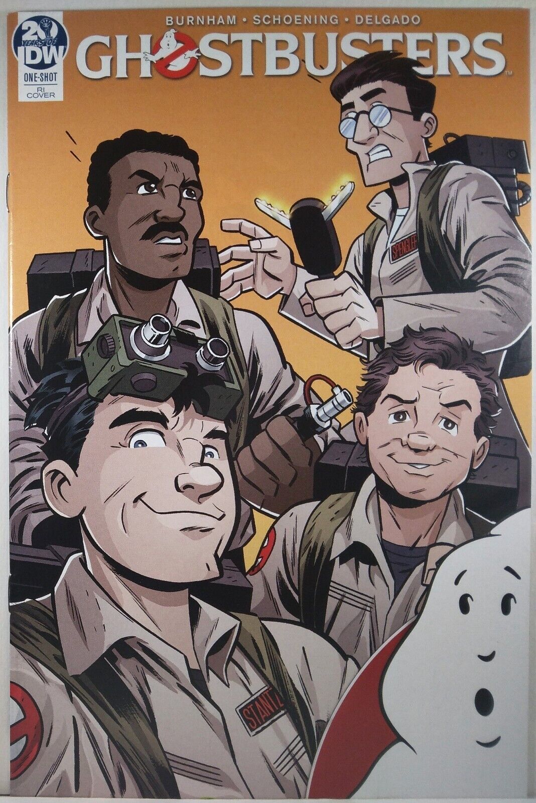 💥👻 GHOSTBUSTERS 35TH ANNIVERSARY MOVIE #1 RI ANTHONY MARQUES 1:10 VARIANT IDW