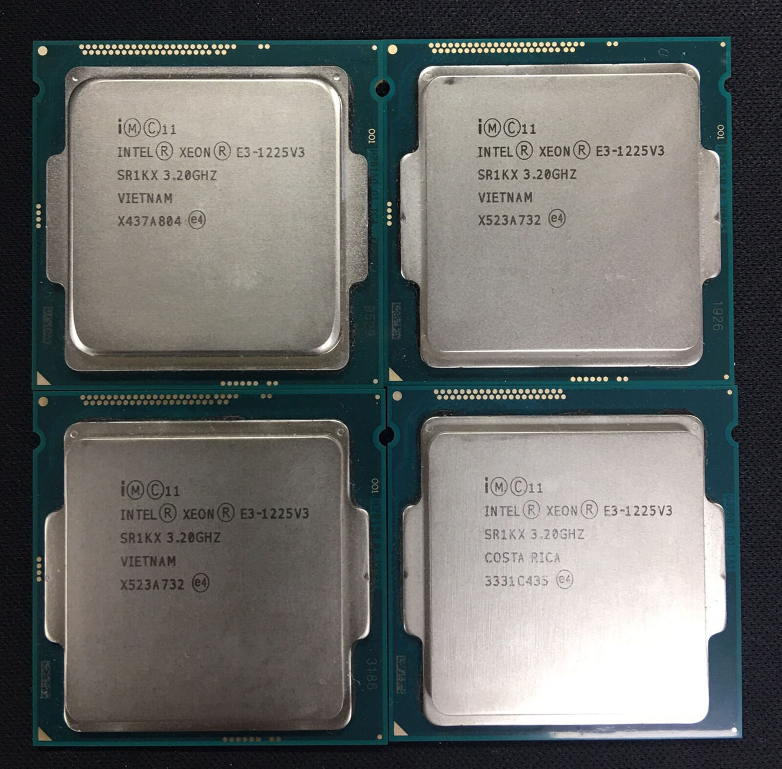 Intel Xeon E3-1225 V3 3.30GHz 4-core 4-thread 8MB 84W LGA1151 CPU processor