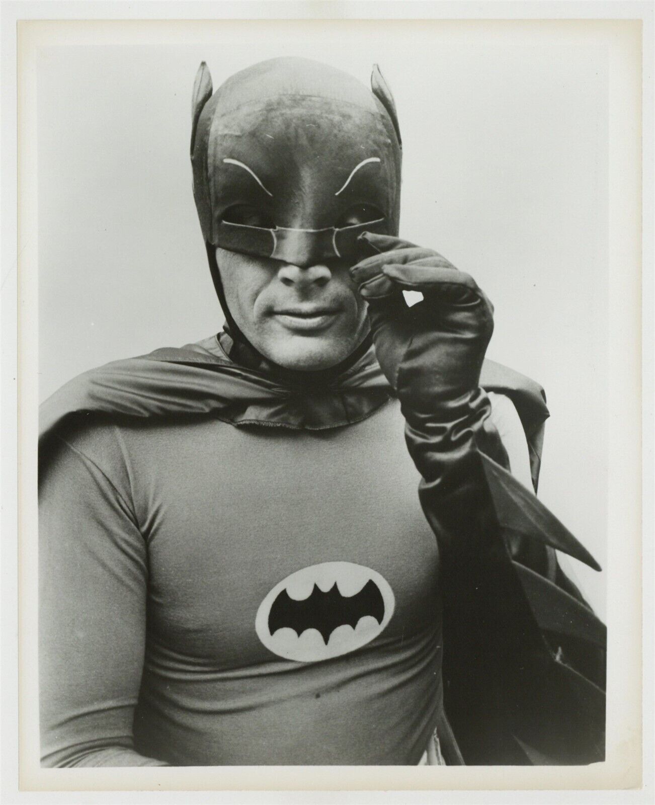 Batman TV Show 1966 Original Press Photo 8x10 Adam West Portrait DC Comics 13012