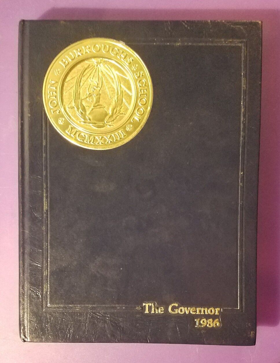 1986 YEARBOOK GOVERNOR JOHN BURROUGHS HIGH SCHOOL LADUE MO ST LOUIS 