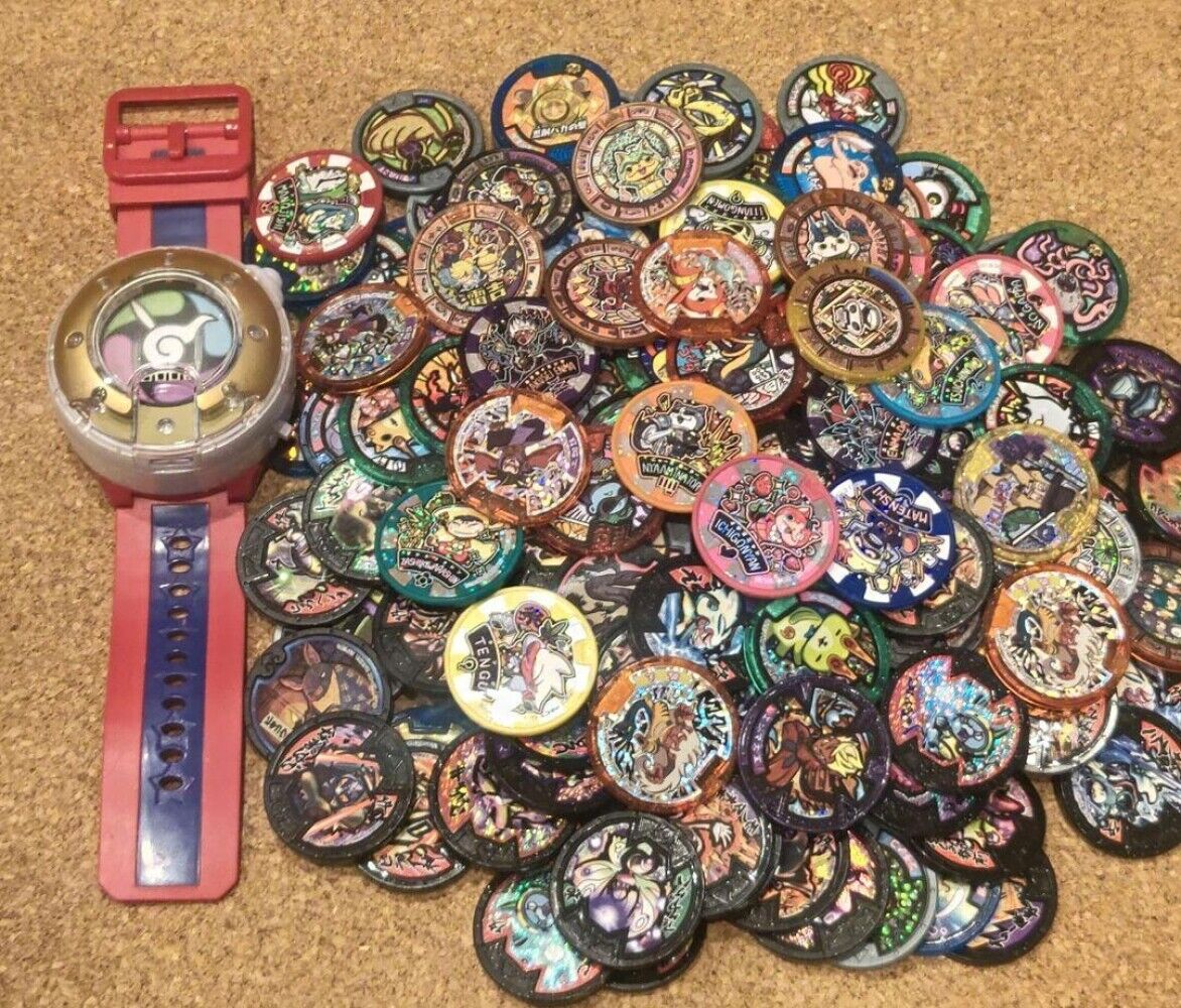 DX Yokai Watch Dream and Medal Set of 120 (Random) TESTED USED