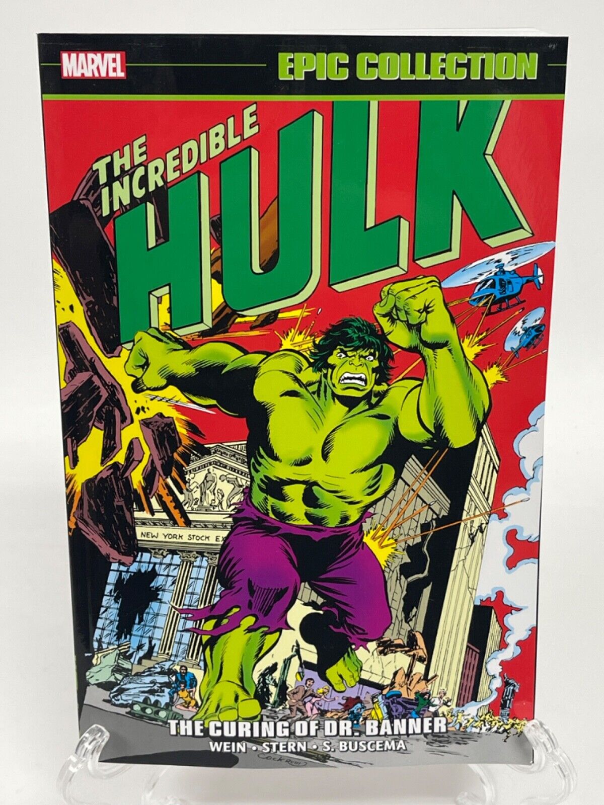 Incredible Hulk Epic Collection The Curing of Banner Marvel Comics TPB Paperback