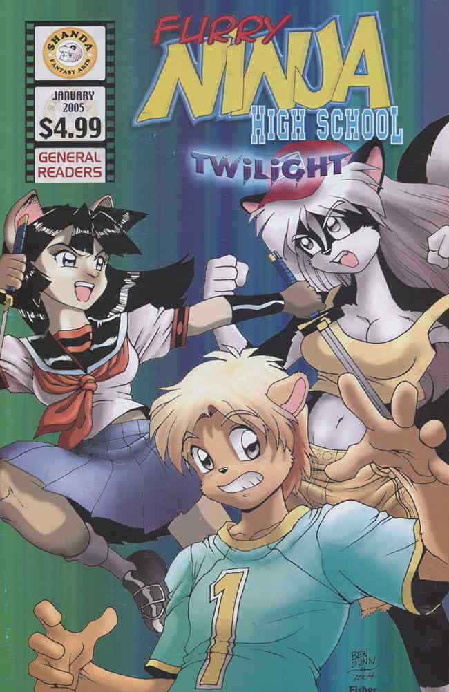 Furry Ninja High School: Twilight #1 VF/NM; Shanda | we combine shipping