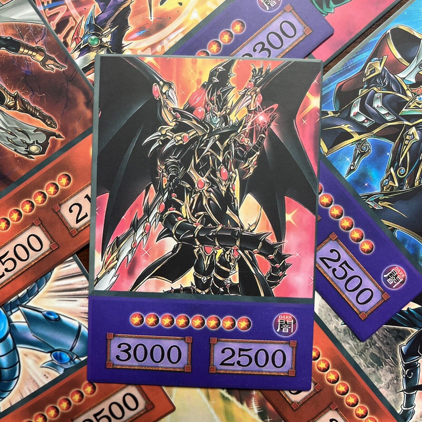 Yugioh Anime Style 10 Card Specialty Set - 10 Cards (Red Eyes Dark Dragoon &more