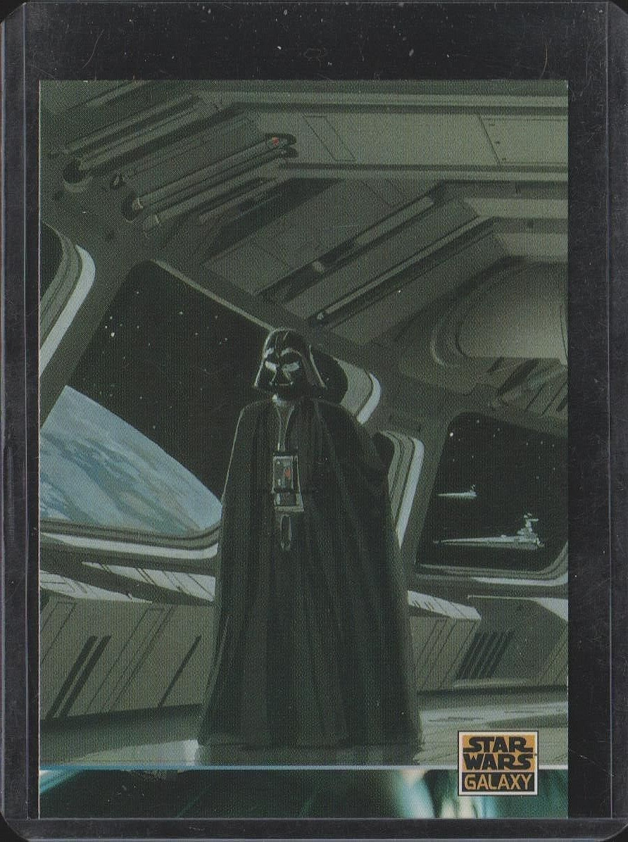 Darth Vader 1994 Topps Star Wars Galaxy Series Two Promo # 00 Mint+