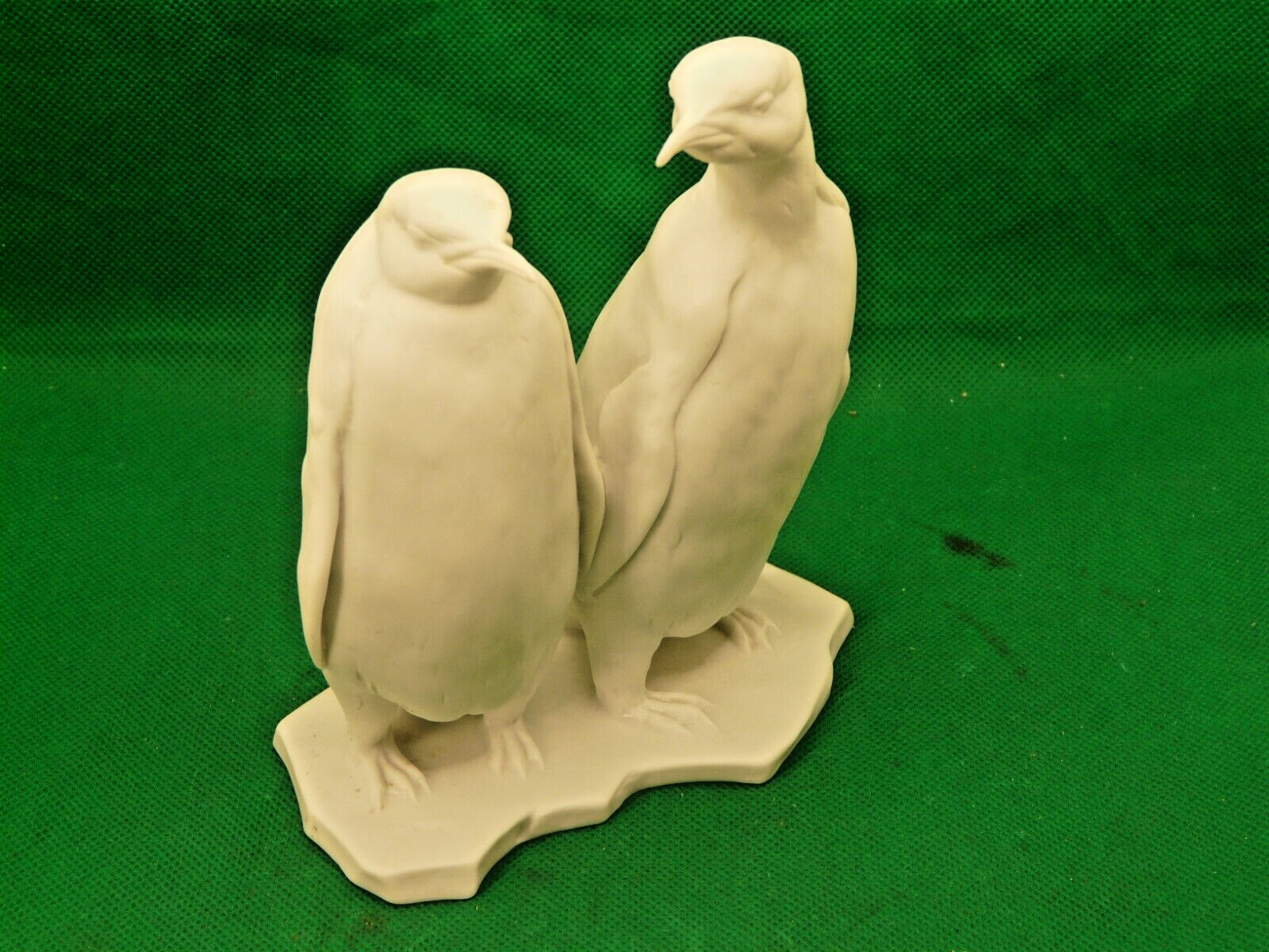 Pair of Emperor Penguins--Porcelain Bisque--VINTAGE