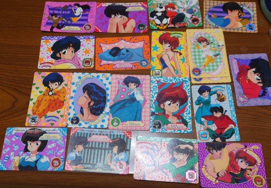 Ranma 1/2  Cards Sold In Bulk With Duplicates