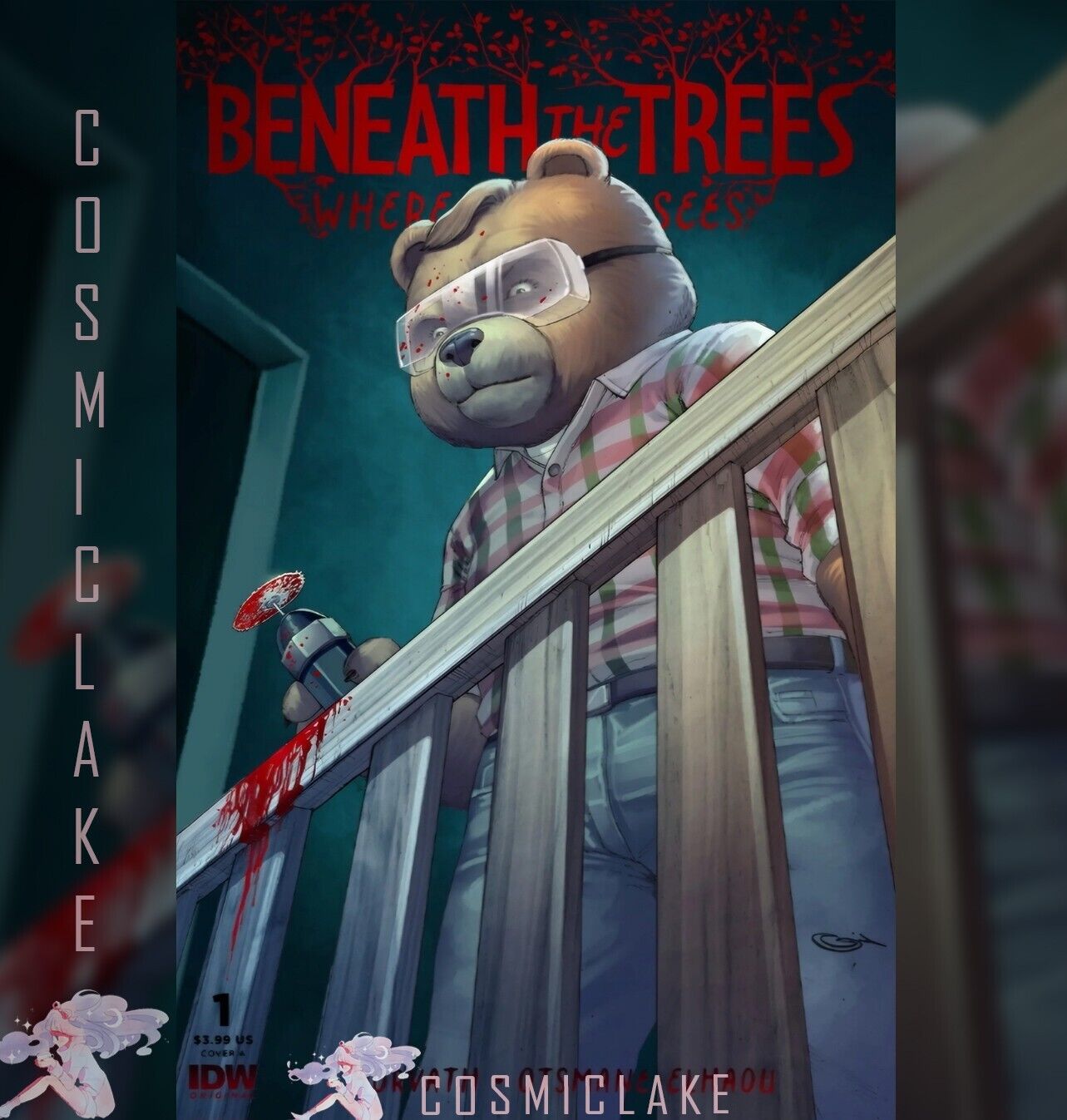 BENEATH THE TREES WHERE NOBODY SEES #1 HALLOWEEN VARIANT LE 500 PRESALE 5/8☪