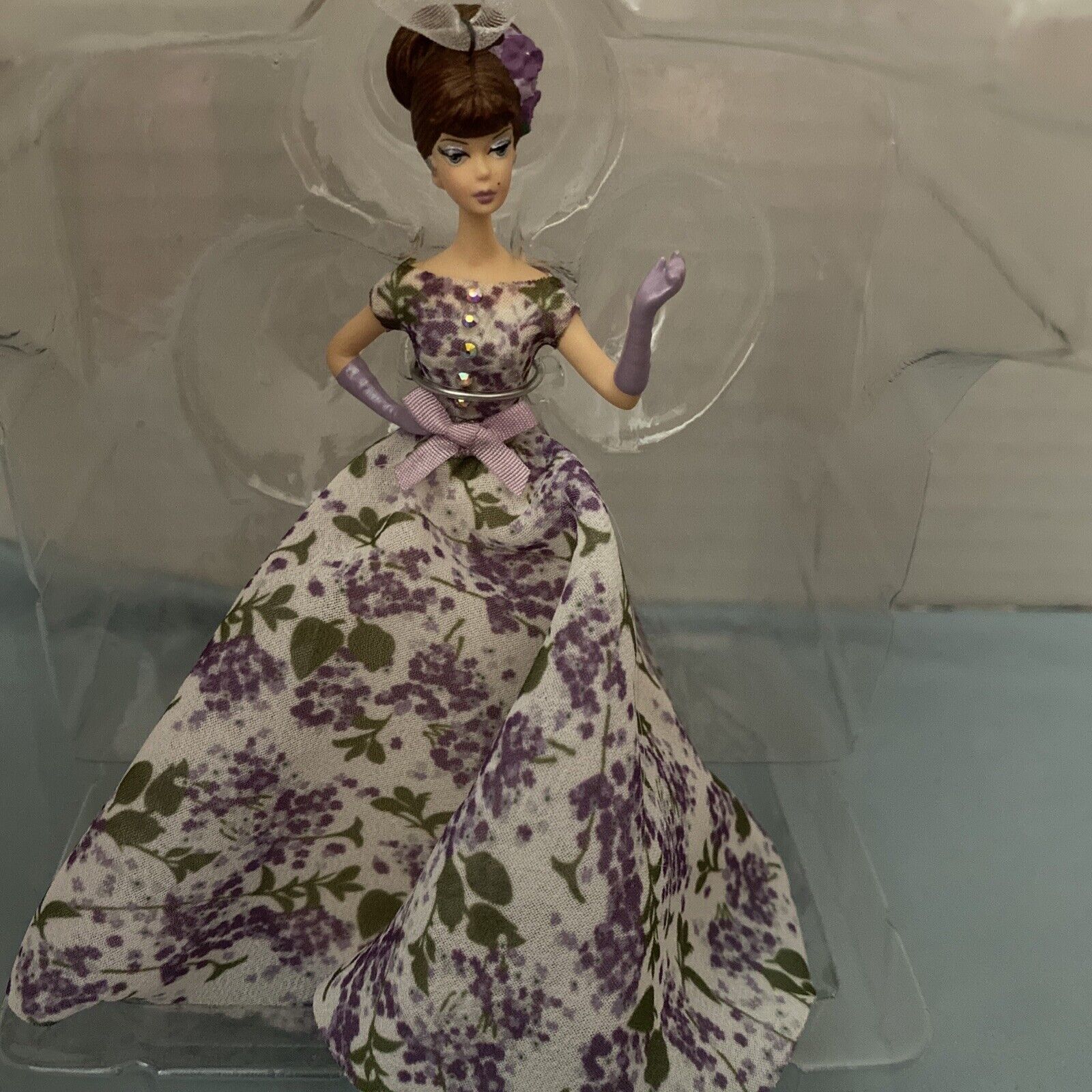 2020 Hallmark Violette Barbie Porcelain and Fabric Keepsake Ornament