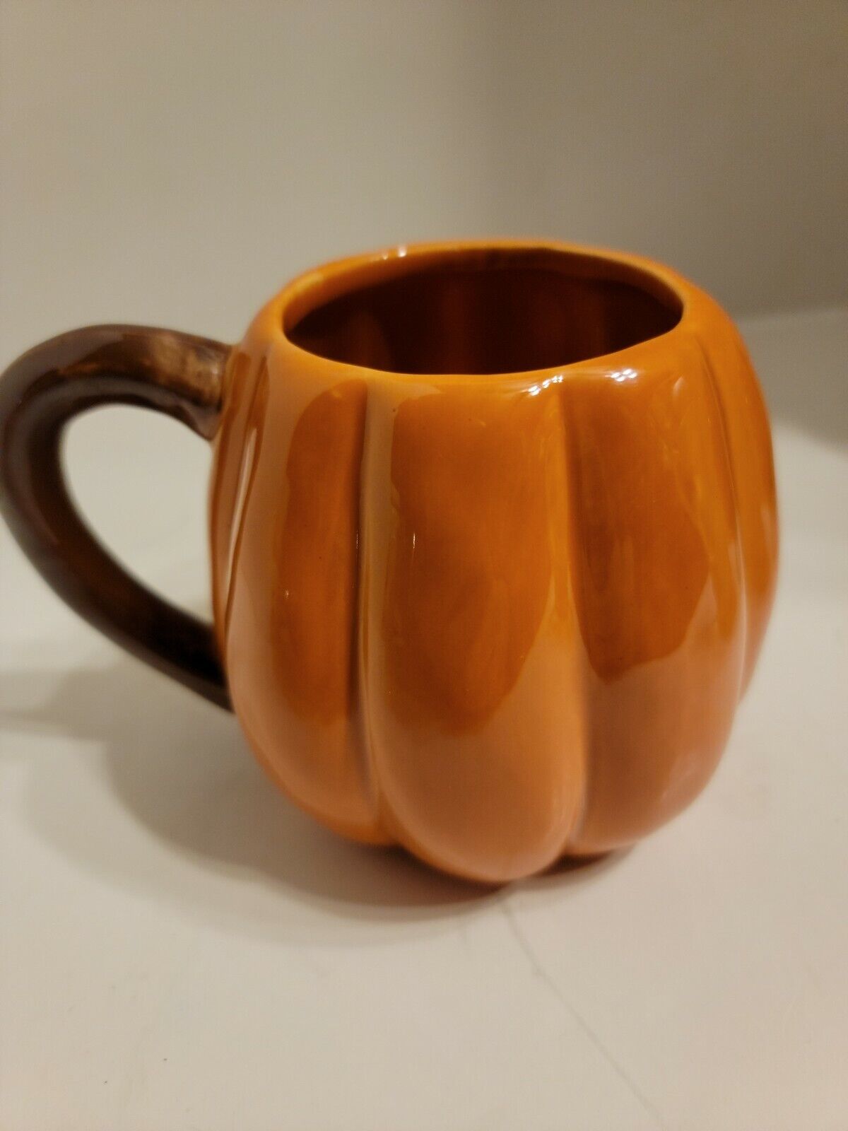 Pumpkin Coffee Mug, Spice Orange Color