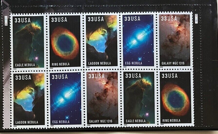Hubble Telescope Double Set  #3384-3388
