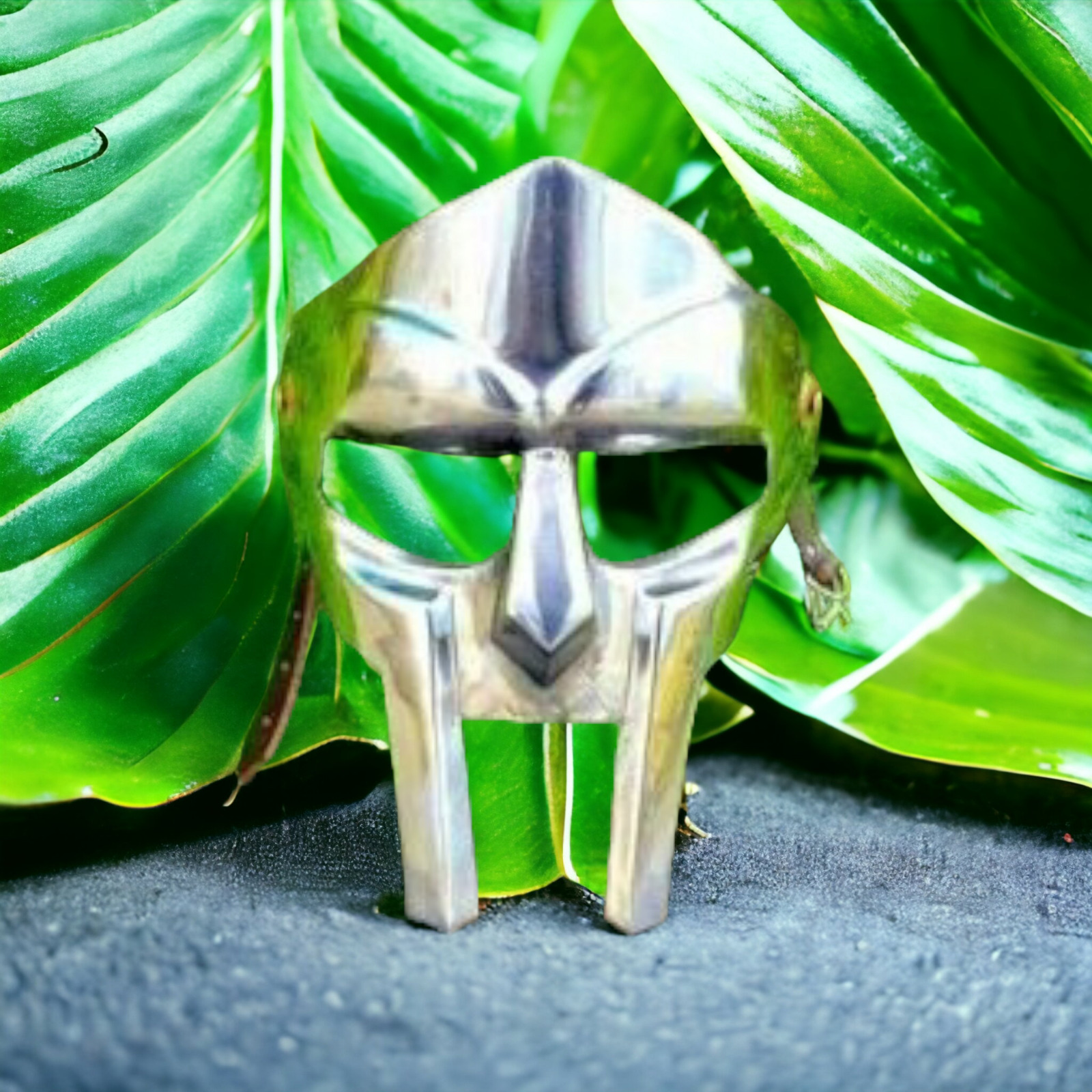 MF Doom Mask Gladiator Mad villain Steel Face Armor Replica Medieval replica