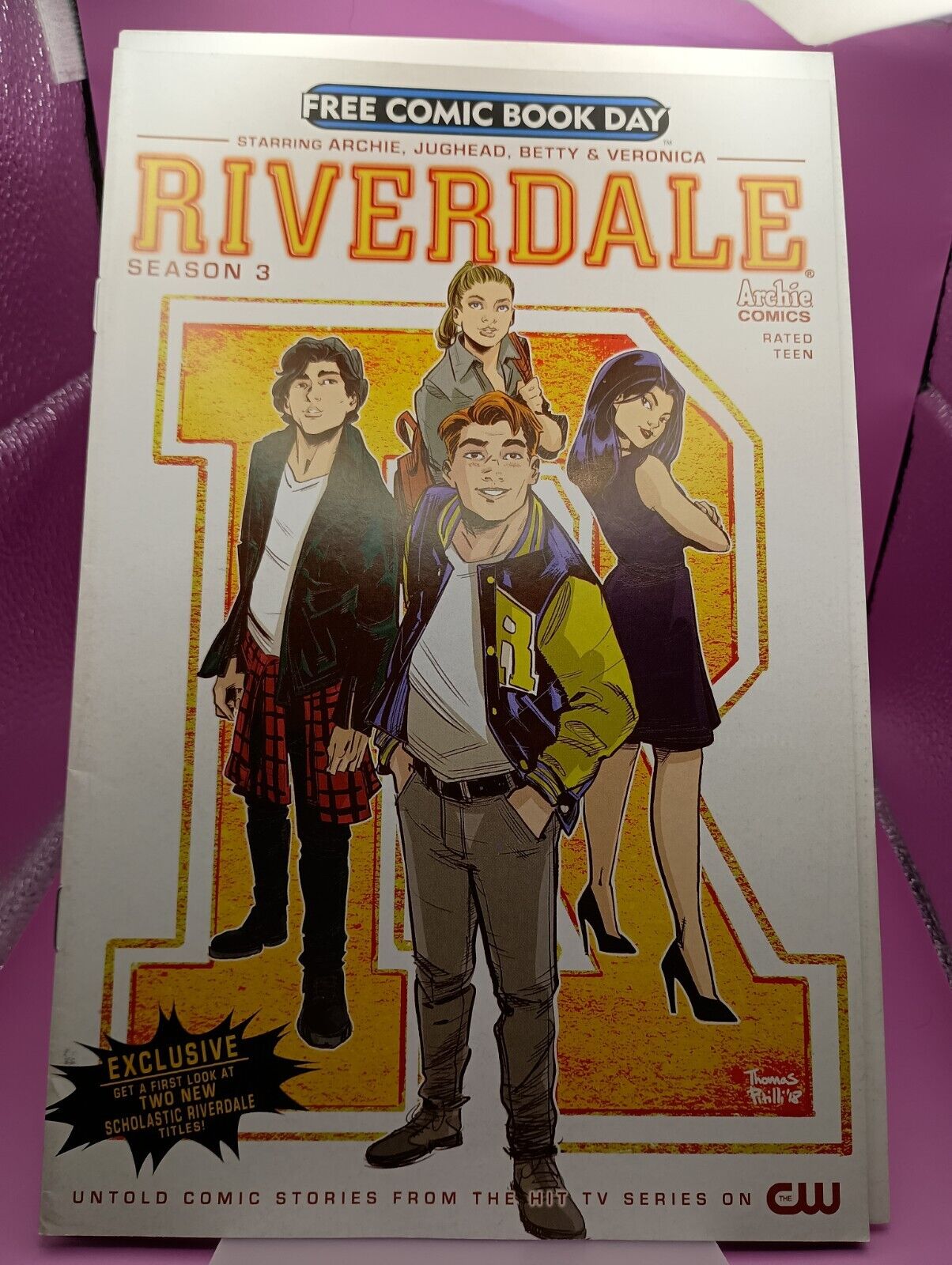 STAMPED 2019 FCBD Riverdale Season 3 Promotional Giveaway Comic Book NG