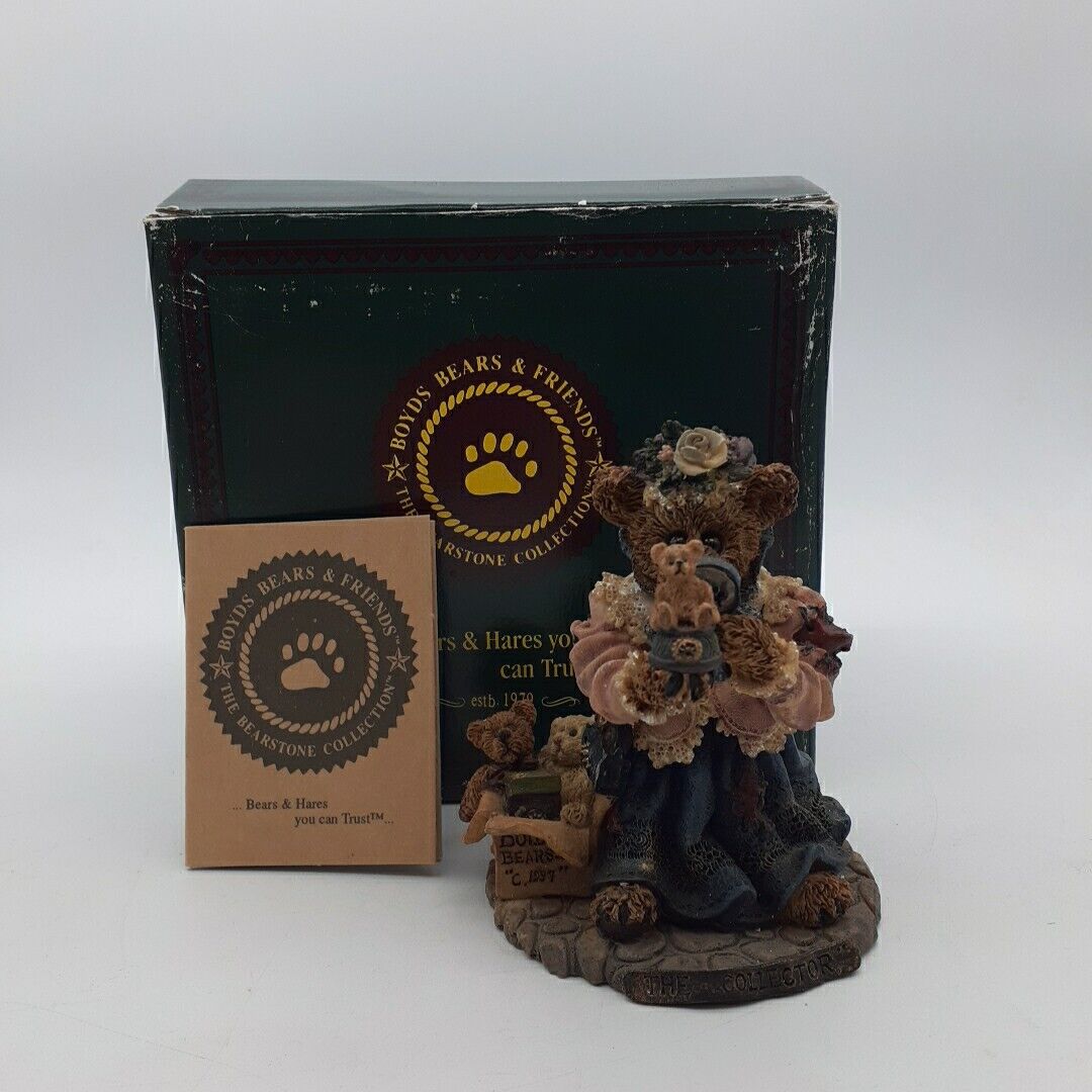 Boyds Bears The Collector from The Bearstone Collection / Numbered
