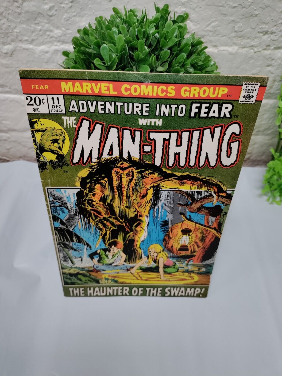 Adventure Into Fear 11 Marvel Comics Book 1972 First App Jennifer Kale Man Thing