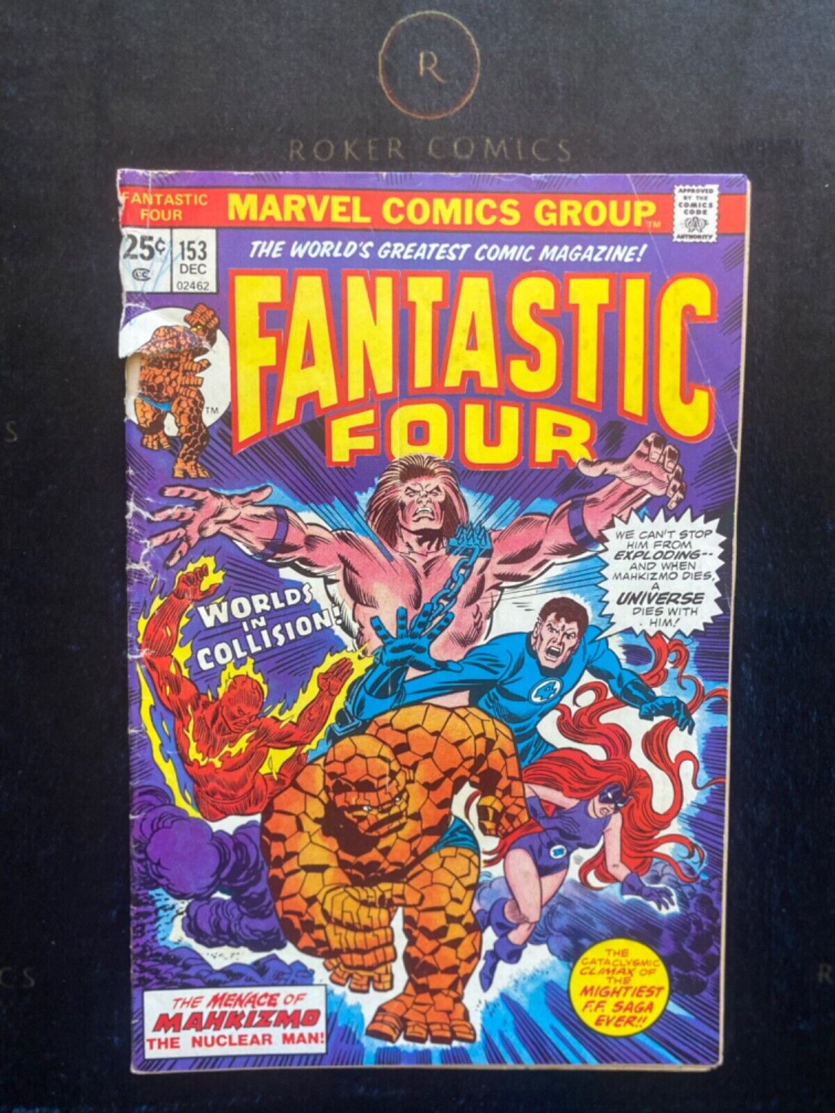 (1974) Fantastic Four #153: BRONZE AGE \