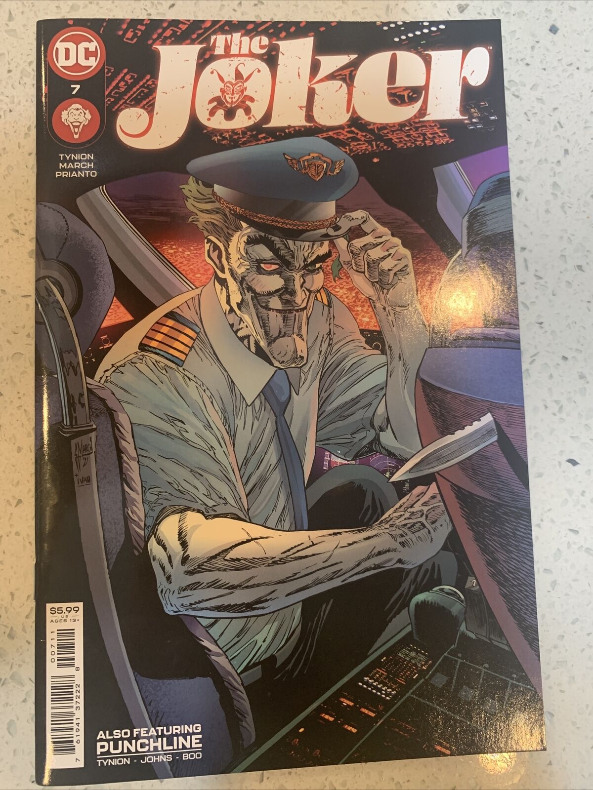 The Joker Series 7 DC Comics 2021 James Tynion IV Cover March & Plascencia