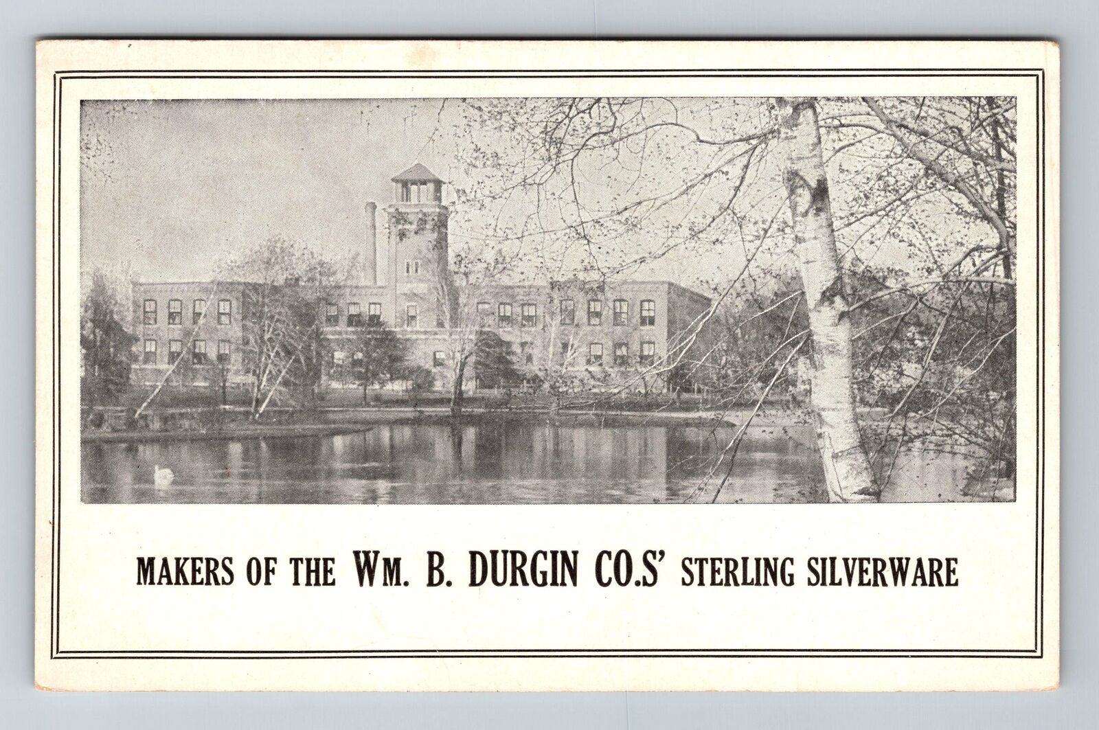 Concord NH-New Hampshire, William B Durgin Silver Co, Vintage Postcard