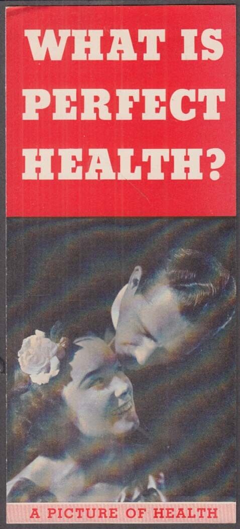What is Perfect Health? Tam Laxative sales folder 1930s Sleep Without Dope