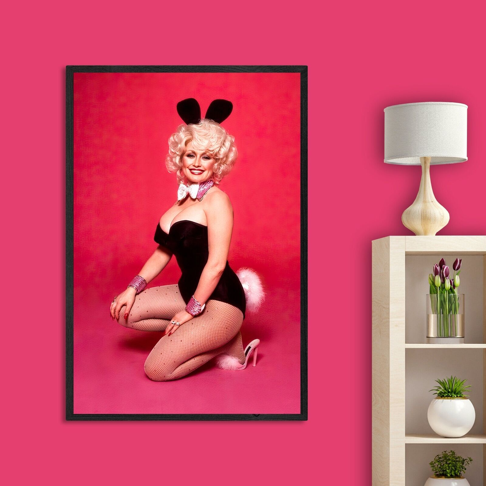 Dolly Parton Playboy Vintage 70\'s 24x36\