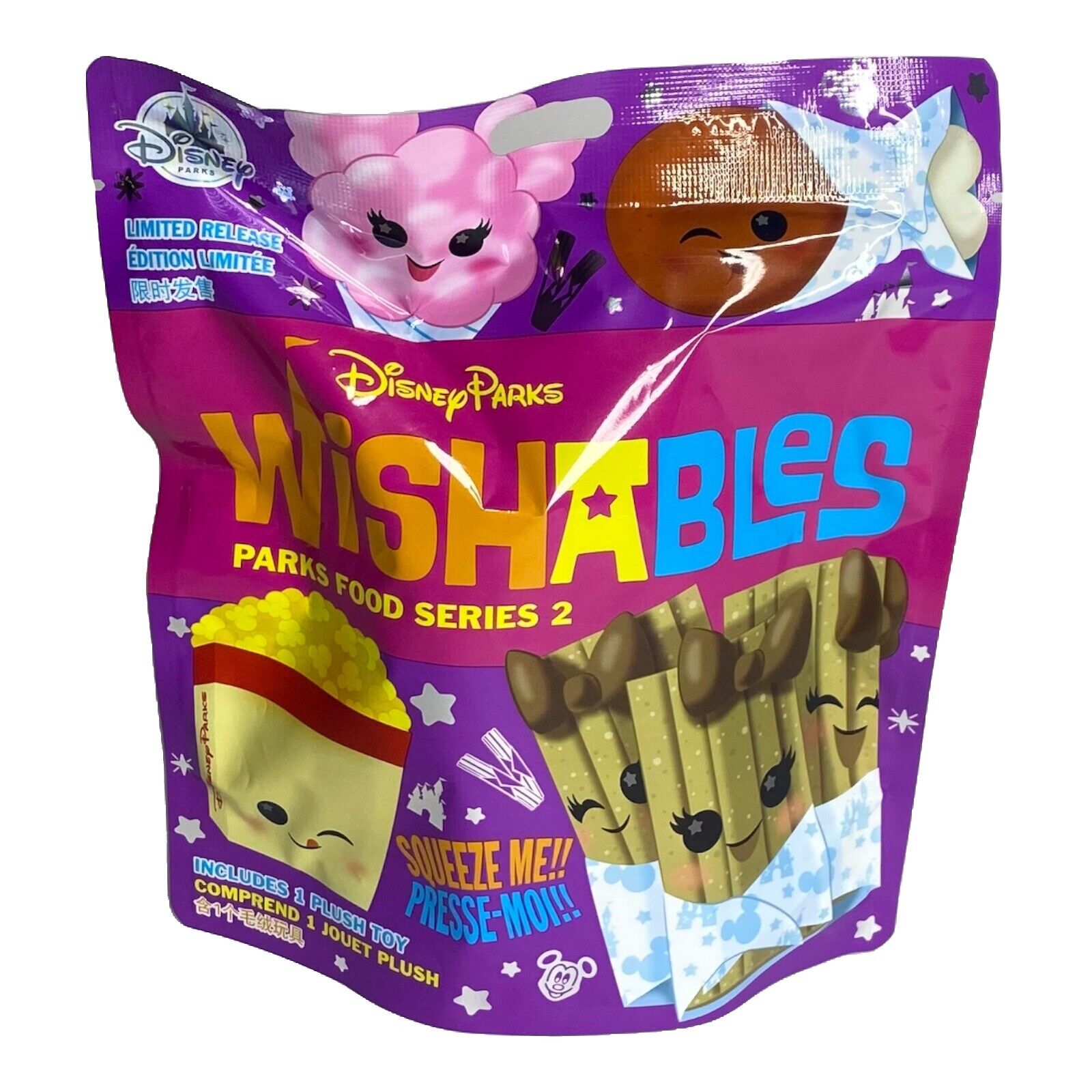 Disney Parks Wishables Parks Food Series 2 Mystery Plush - Sealed Bag
