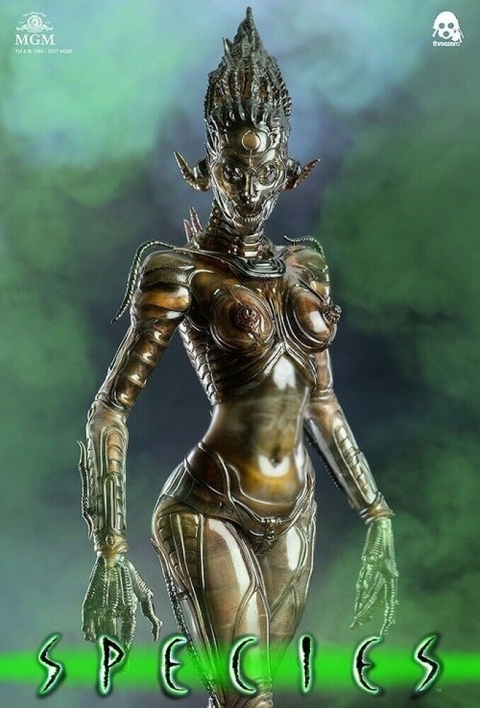 Threezero SPECIES SIL 1/6 Scale Action Figure Doll H. R. Giger Design w/Stand